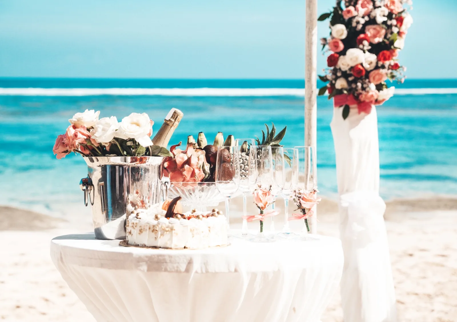 Wedding Elegant Table With Tropical Fruits And Cak 2026 03 18 04 45 34 Utc