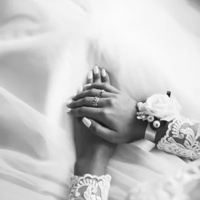 Elegant Bride S Hands With Rings And Floral Corsag 2026 03 26 04 03 14 Utc