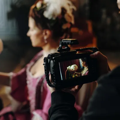 Filming An Actress In A Period Costume Drama 2026 03 25 09 13 06 Utc